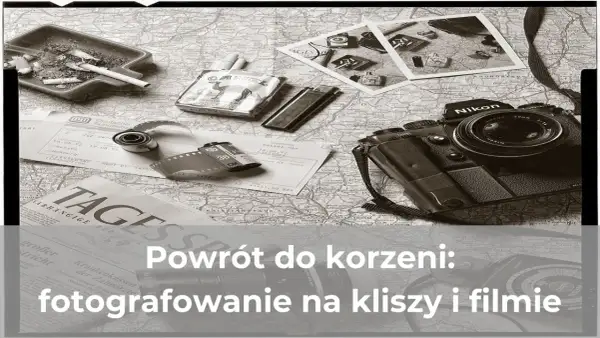 Powrót do korzeni: fotografowanie na kliszy i filmie. Aparat analogowy co to? Oto odpowiedź na zdjęciu.